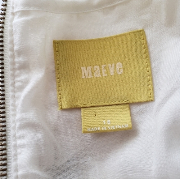 Anthropologie Maeve Pineapple Dress Size 16 - Picture 5 of 6